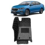 7D Car Floor Mats for Skoda Slavia, Model Year : 2022 Onwards