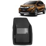 4D Car Floor Mats for Honda WRV, Model Year : 2020 Onwards, Color : Black, PVC, Set of 3 Piece