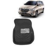 3D Car Floor Mats For Toyota Innova, Model Year : 2012 - 2016, Color : Black, PVC, Set 4 Piece