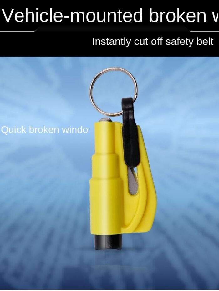 3 in 1 Super Mini Safety Window Glass Breaker - Emergency Escape Tool - Image 2