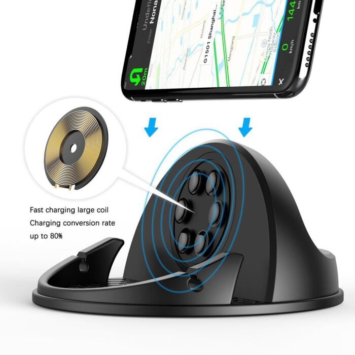 Phone Holder for Car - Storage with Nonslip Dashboard - Image 3