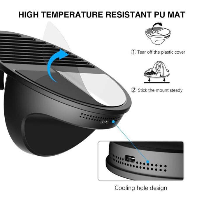 Phone Holder for Car - Storage with Nonslip Dashboard - Image 8