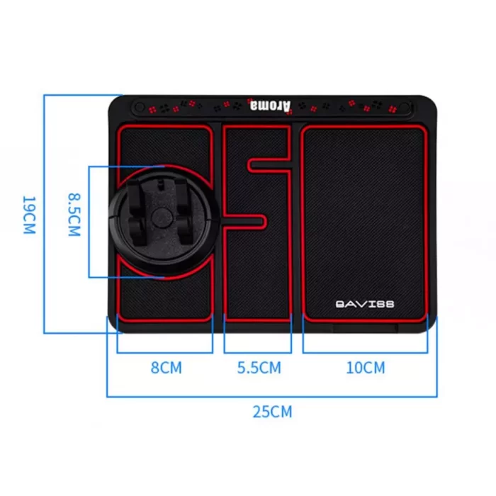 Dashboard Car Phone Holder Auto Accessories Storage Non Slip Pad - Image 9