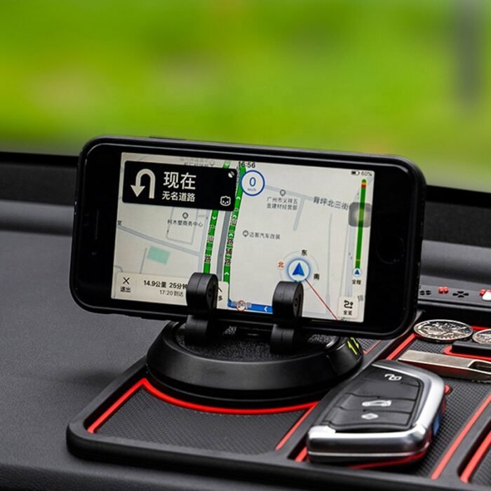 Dashboard Car Phone Holder Auto Accessories Storage Non Slip Pad - Image 5