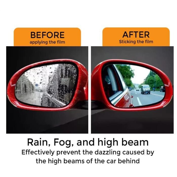 Anti-Fog Rearview Mirror Film - Image 5
