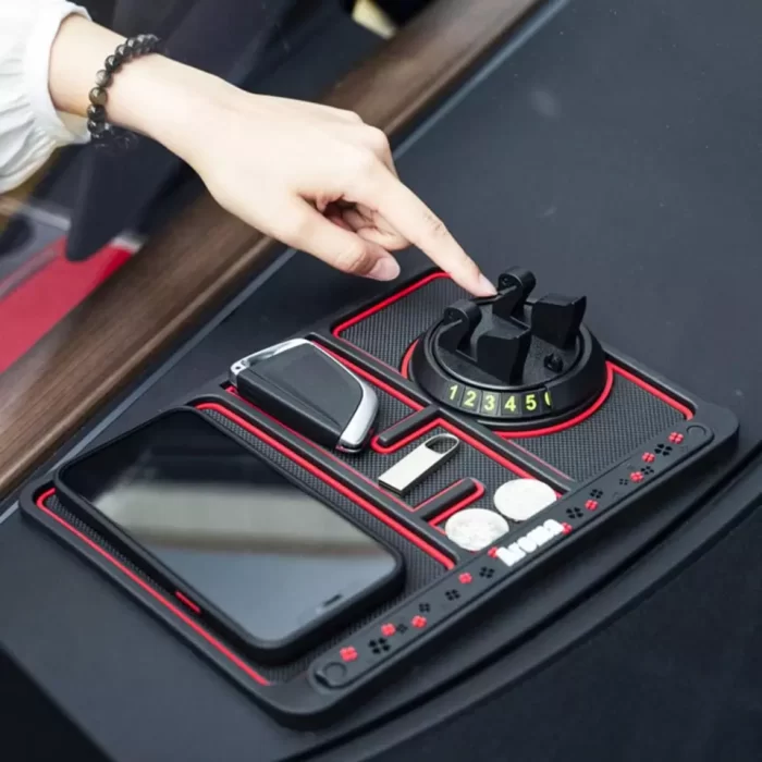Dashboard Car Phone Holder Auto Accessories Storage Non Slip Pad - Image 8
